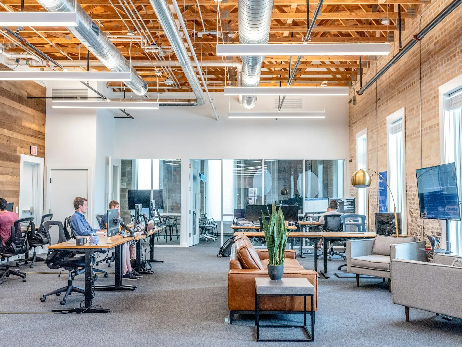 Industrial manufacturing floor, the kind of business whose website usually carries a decade of technical debt.